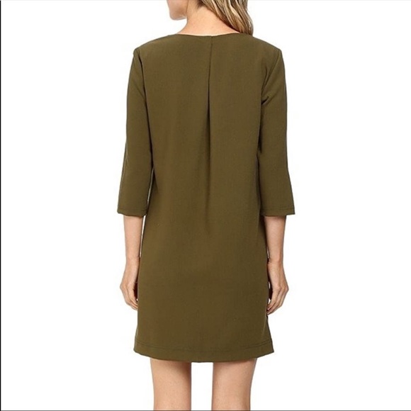 Trina Turk Dress size 6 Olive Green - Picture 3 of 5